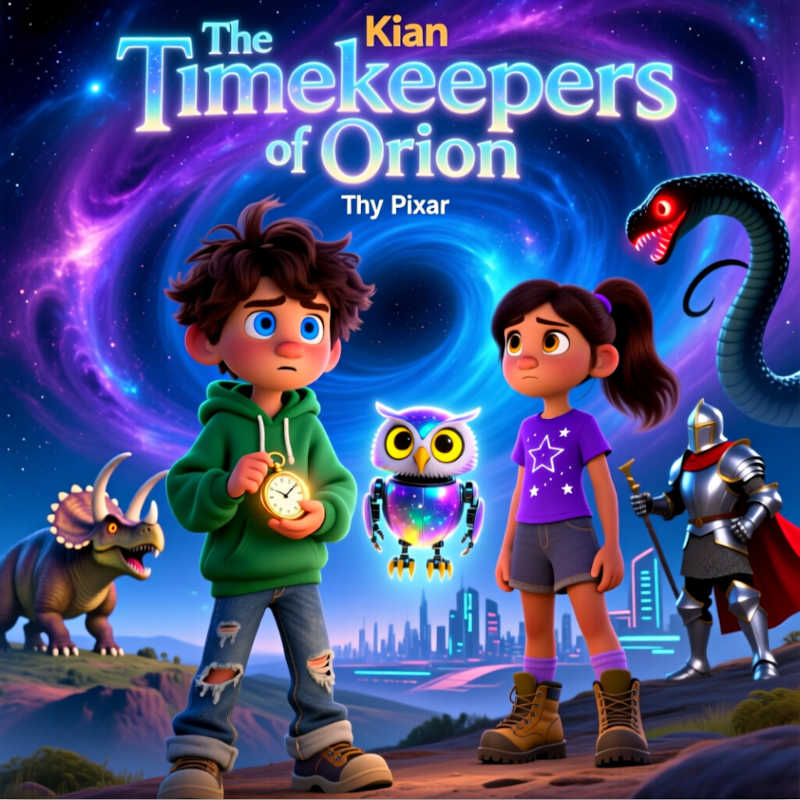 The Timekeepers of Orion Book Cover
