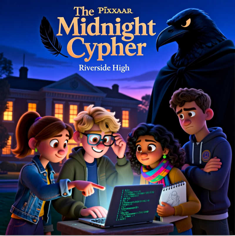 The Midnight Cipher Book Cover