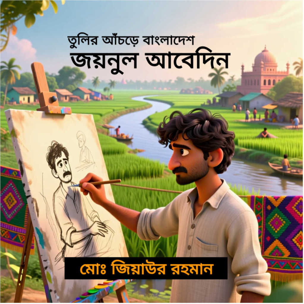 জয়নুল আবেদিন: তুলির আঁচড়ে বাংলাদেশ book cover
